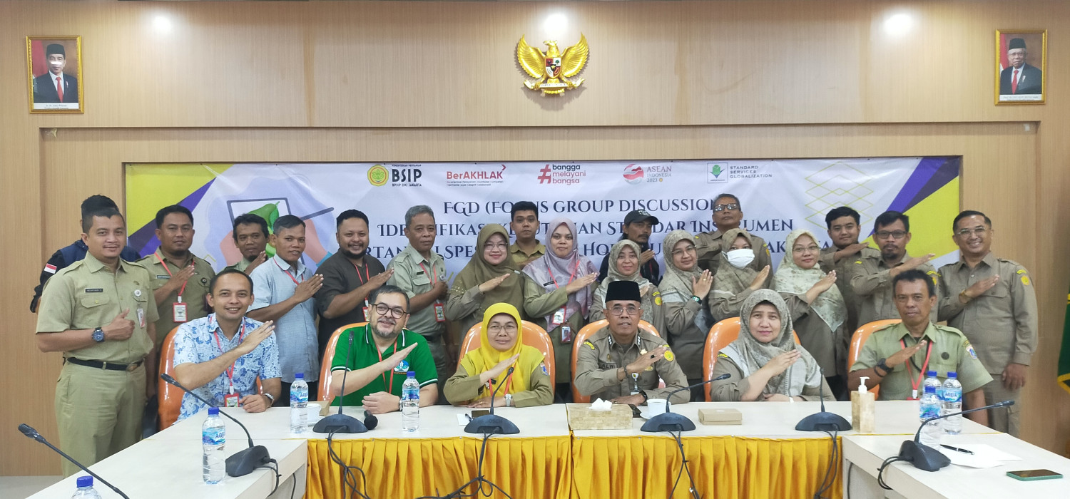 Berita Bpsip Jakarta Fgd Identifikasi Kebutuhan Standar Instrumen Pertanian Spesifik Dki Jakarta 3471